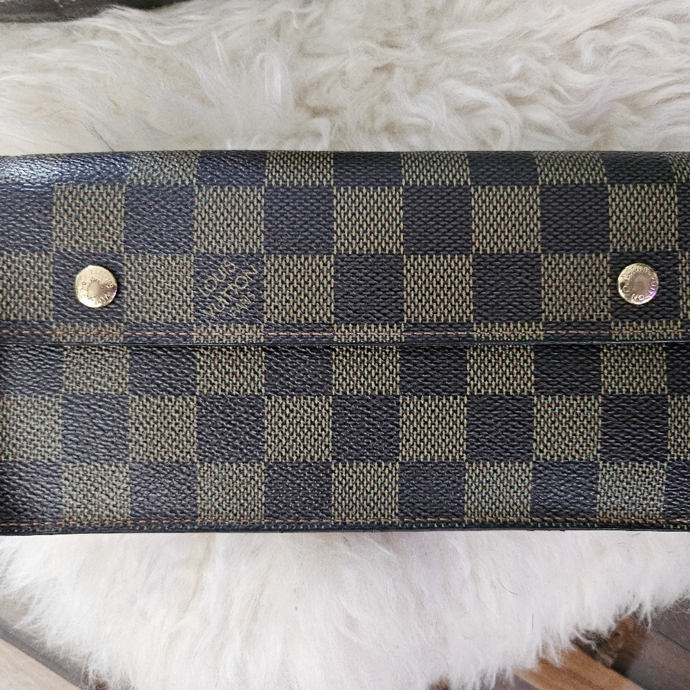 Louis Vuitton Damier Accordion Long Travel Wallet